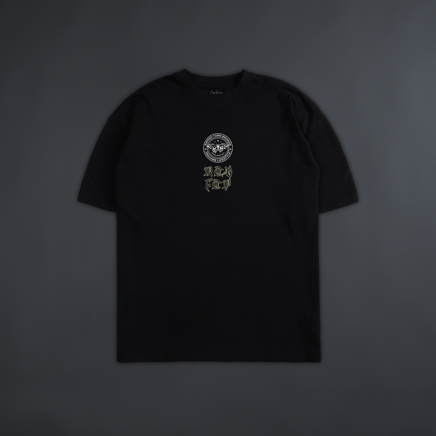 ICHIRUKI 'LIMITED' OVERSIZED TEE IN BLACK
