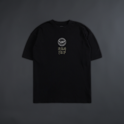 ICHIRUKI 'LIMITED' OVERSIZED TEE IN BLACK