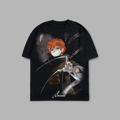 SASORI: THE PUPPETEER '1 OF 100' OVERSIZED TEE IN BLACK