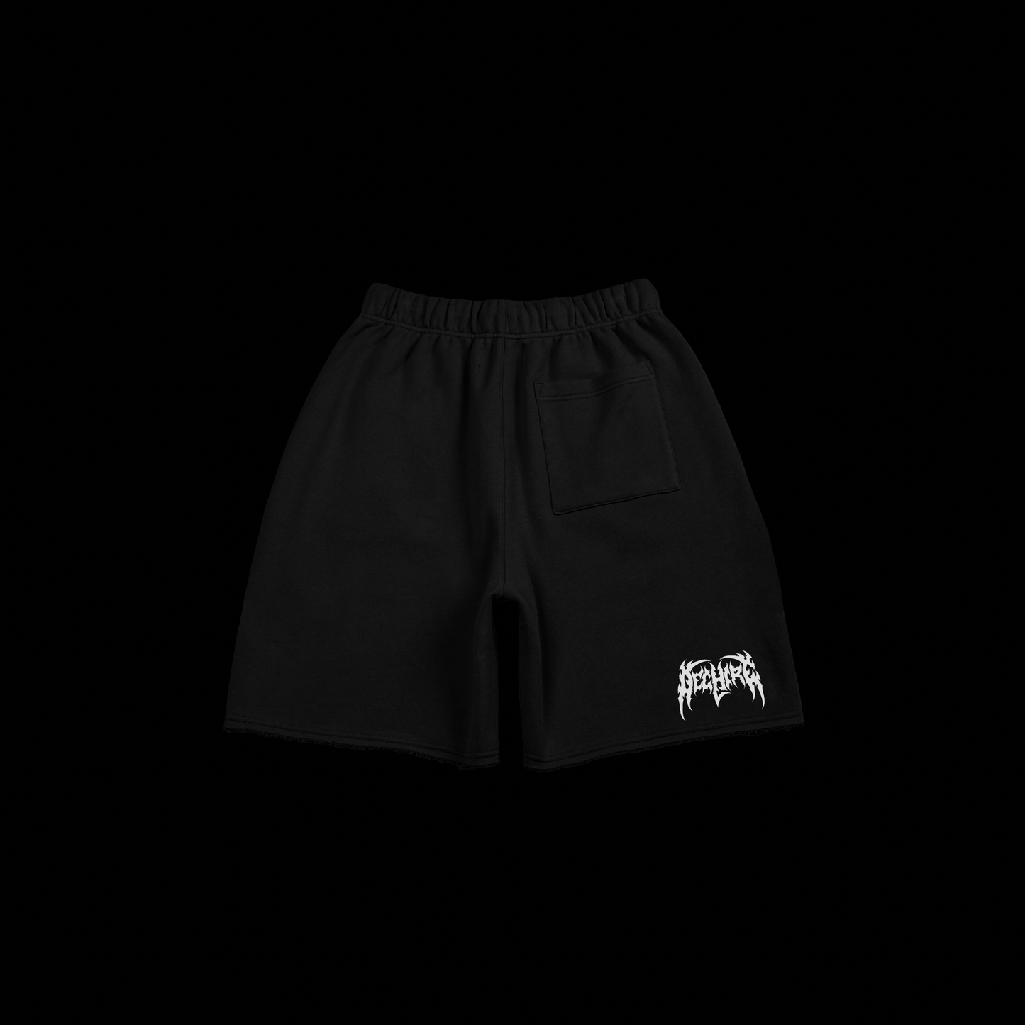 RCL 9' RAW EDGE GRUNGE SHORTS | BLACK