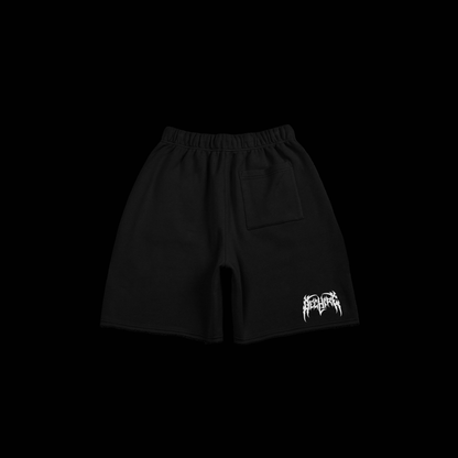 RCL 9' RAW EDGE GRUNGE SHORTS | BLACK