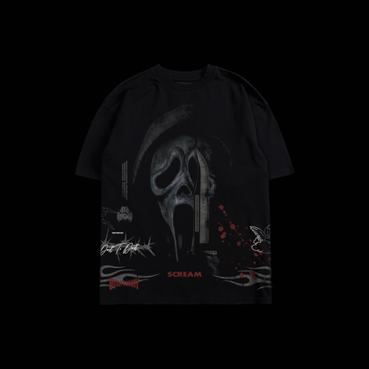 SCREAAAAM '1 OF 500' OS TEE IN BLACK