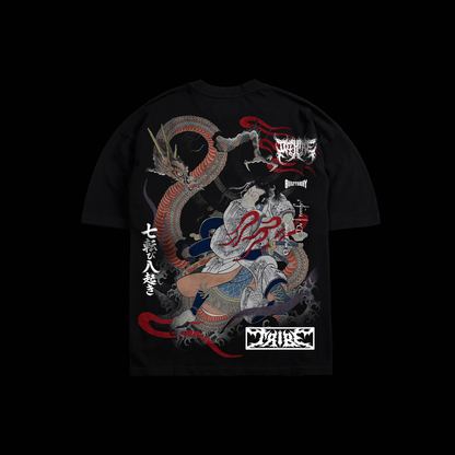 SWORD OF THE RONIN 'LIMITED' OVERSIZED TEE IN BLACK