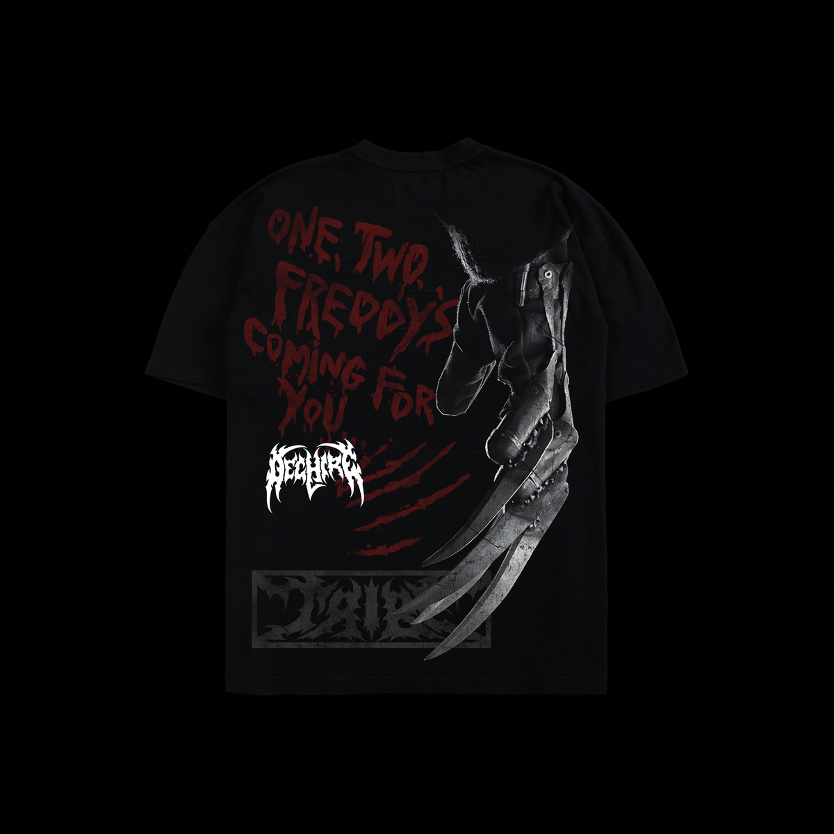 FEVER DREAM 84 'LIMITED' OS TEE IN BLACK