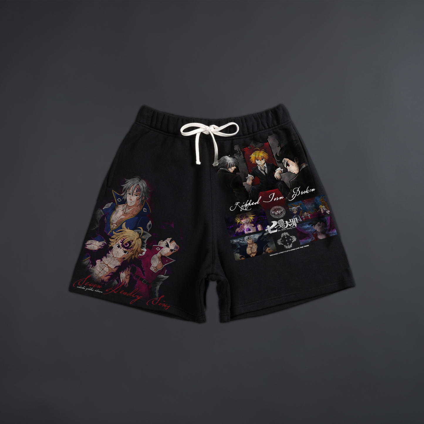 SEVEN DEADLY SINS LOUNGE SWEAT SHORTS