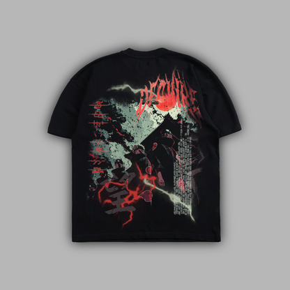 AKATSUKI 'SOA24' 6oz OVERSIZED TEE IN BLACK