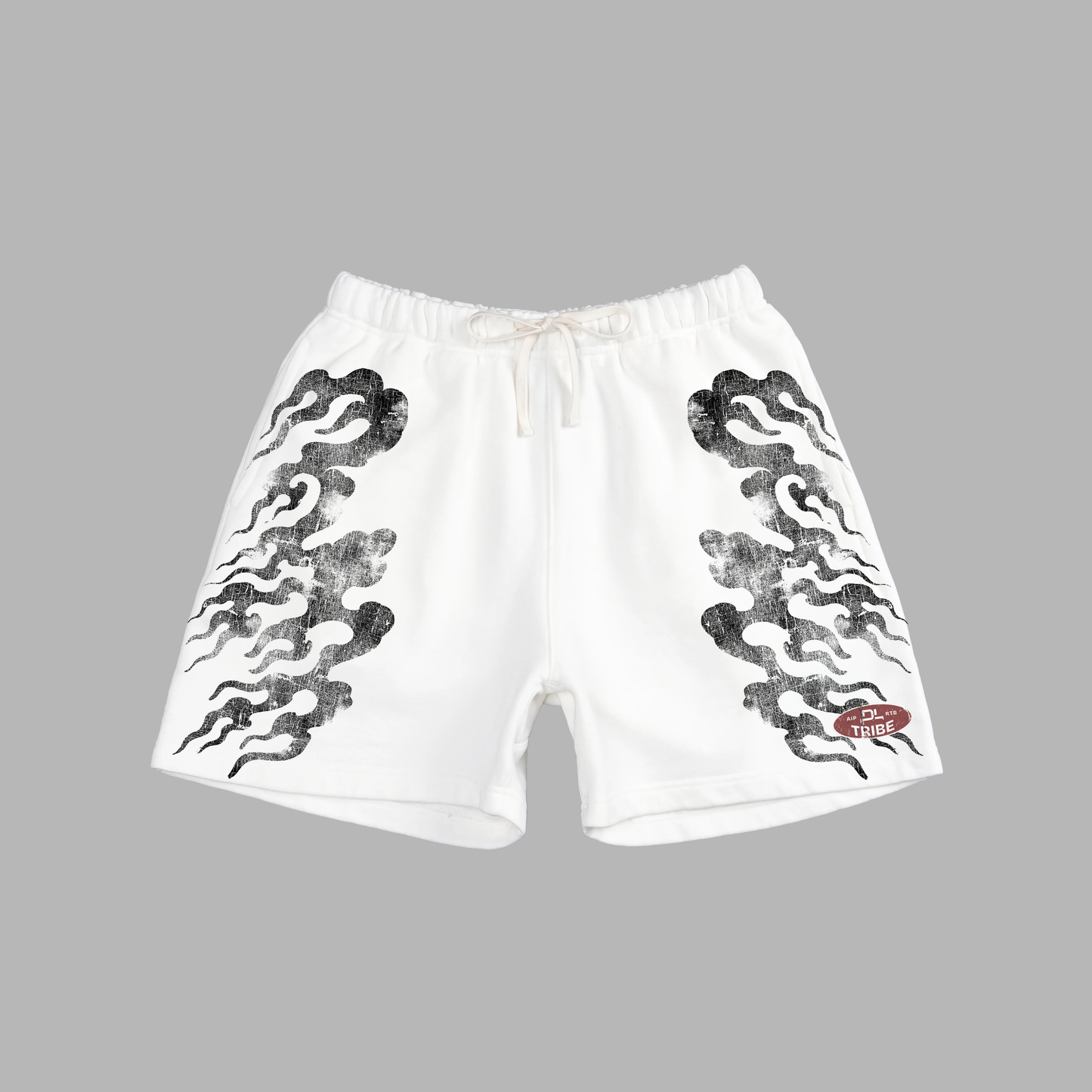 SOA V1 'ABOVE KNEE' SWEAT SHORTS IN WHITE