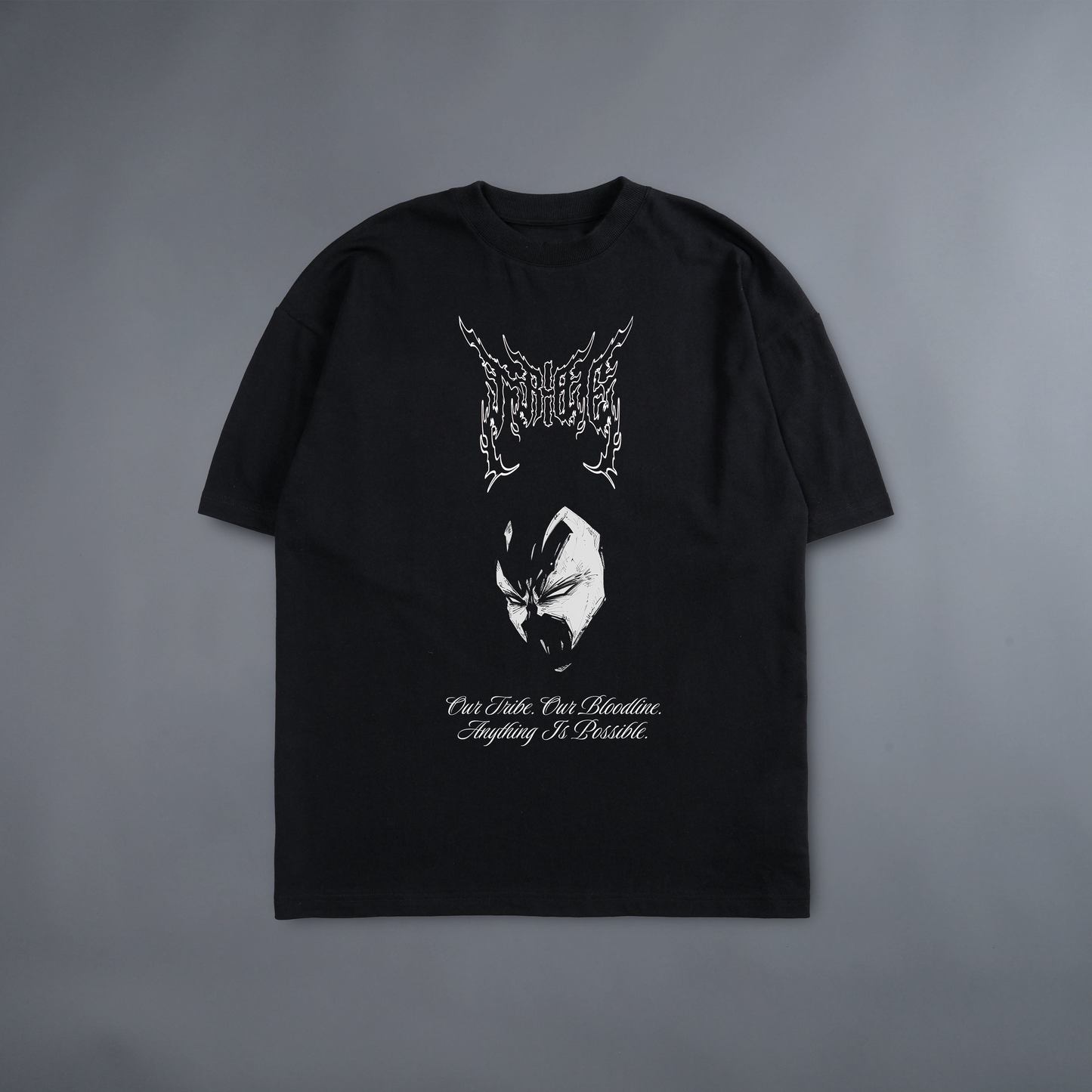 TEK SPAWN 'LIMITED' 8.5oz LA:MADE WGD TEE IN BLACK