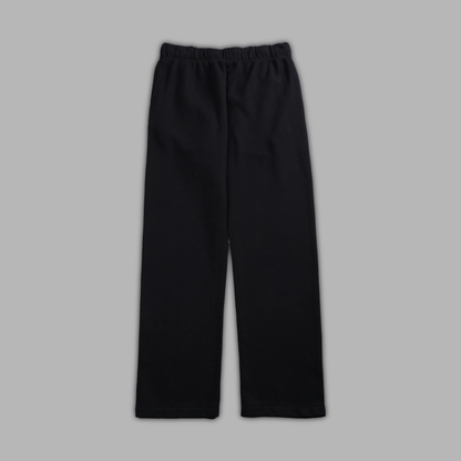 JANGO FETT WIDE LEG SWEATS IN BLACK