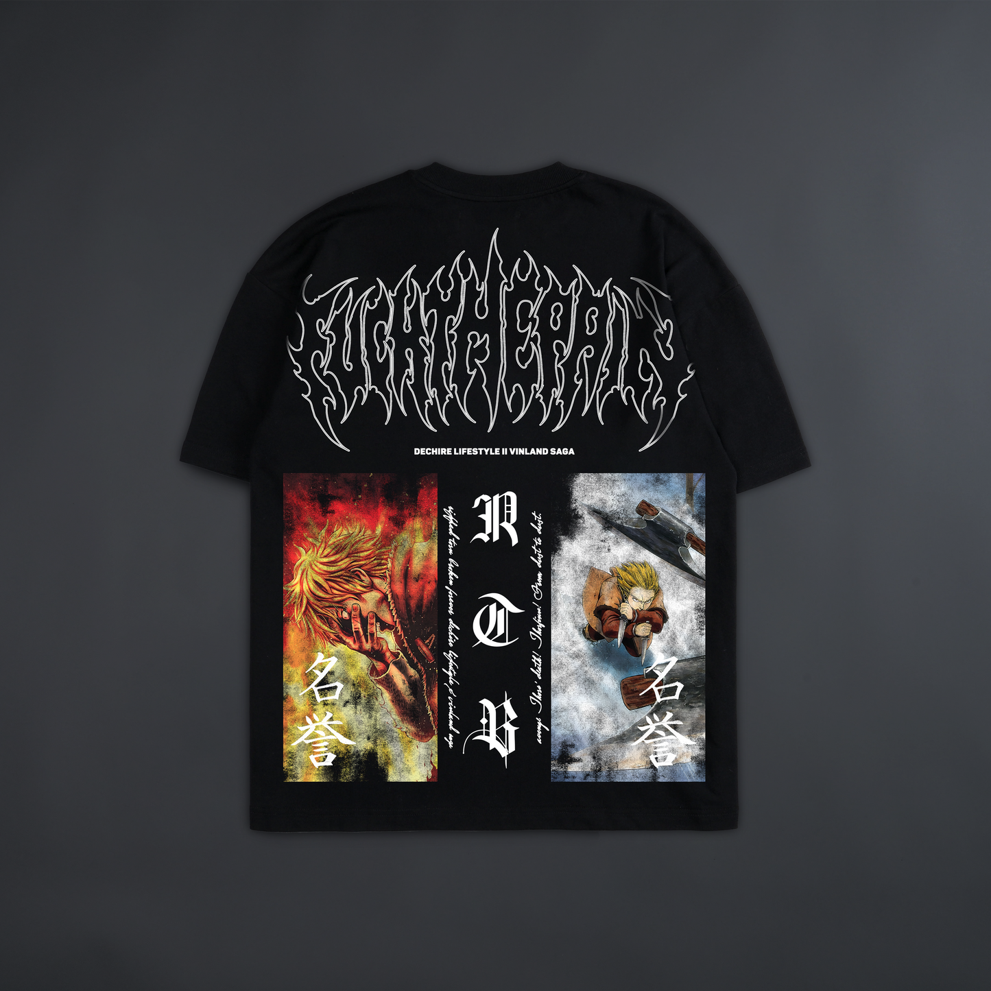 THORFINN 'LIMITED' 8oz OS TEE IN BLACK