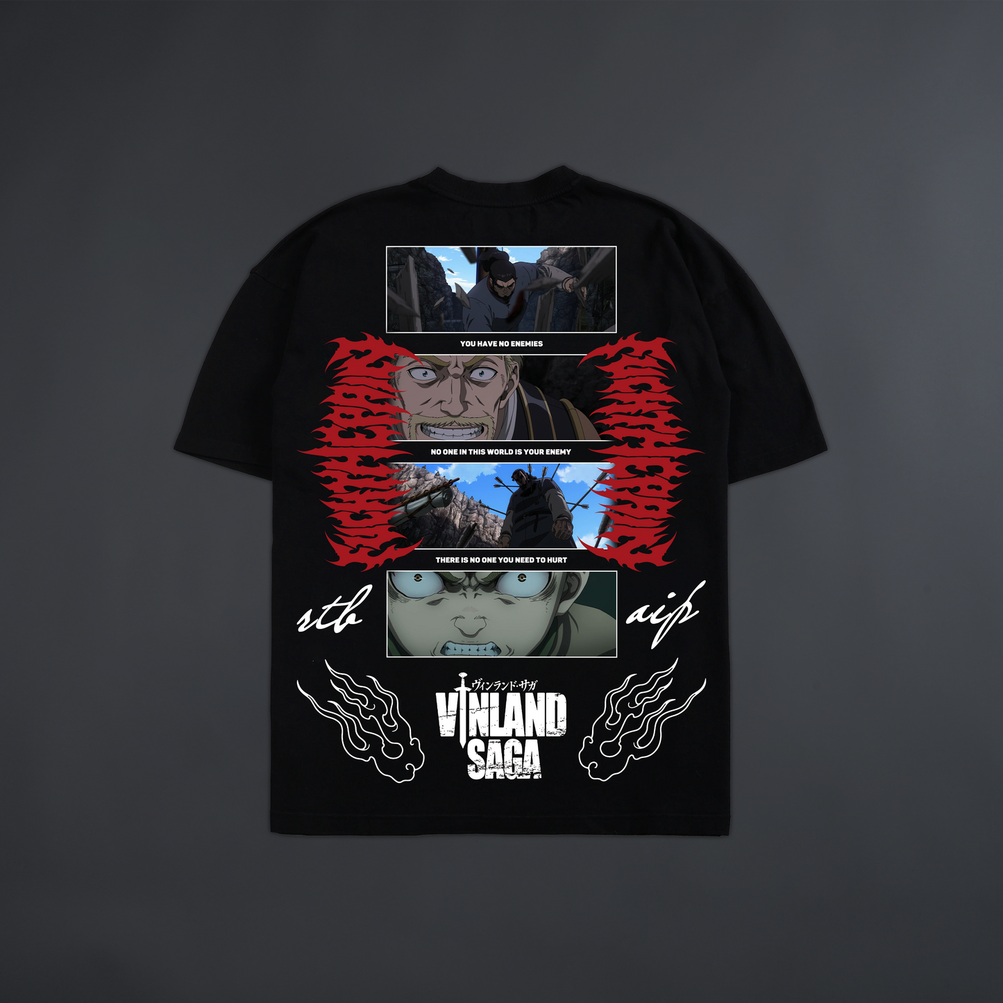 THORS: THE TROLL OF JOM 'LIMITED' OVERSIZED TEE IN BLACK