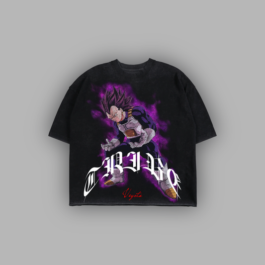 VEGETA ULTRA EGO '1 OF 50' OS HVWT BOXY TEE || SNOW WASH EDITION®