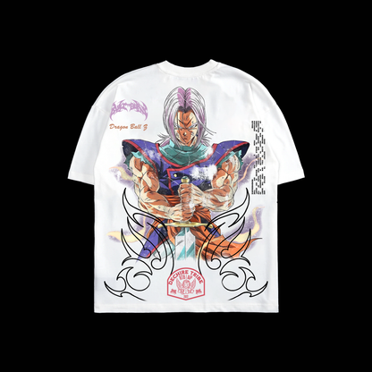 TRUNKS | MIRAI 未来 'LIMITED' OS TEE IN WHITE