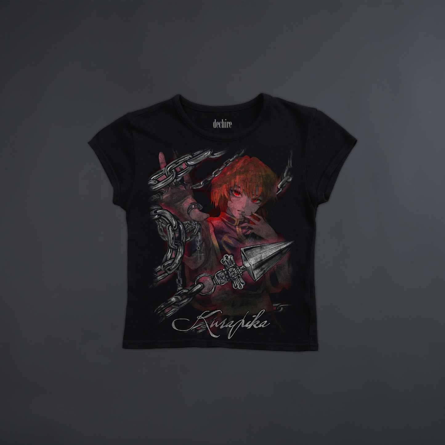 KURAPIKA: ZODIACS CORE 'BABY' TEE IN BLACK