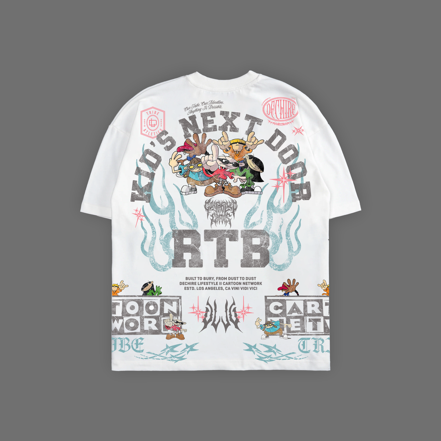 KID'S NEXT DOOR '1 OF 1,000' OS TEE IN WHITE