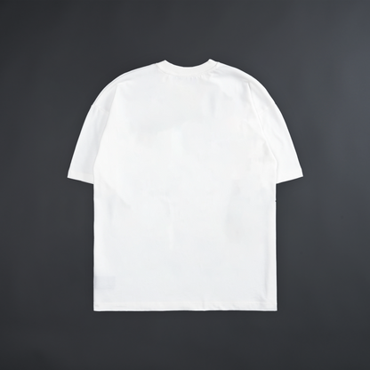 WOOPER 'LIMITED' OVERSIZED TEE IN WHITE