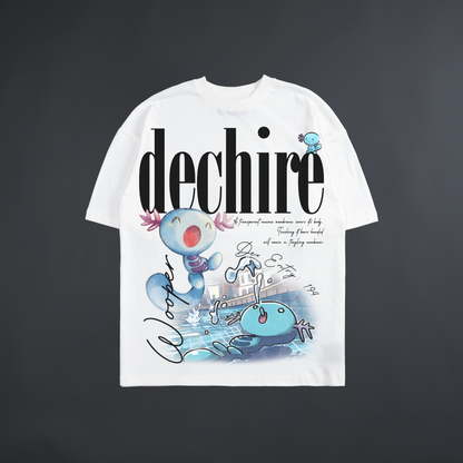 WOOPER 'LIMITED' OVERSIZED TEE IN WHITE