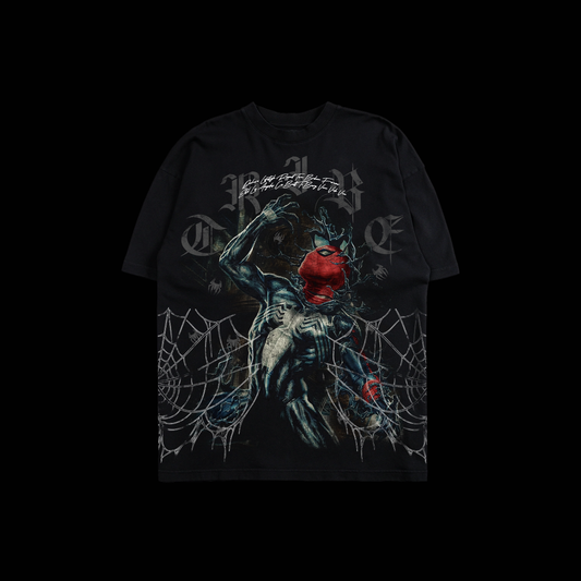 THE BLACK SUIT II '1 OF 500' OS TEE IN BLACK