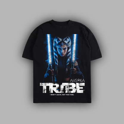 AHSOKA 'LIMITED' 8oz OVERSIZED TEE IN BLACK