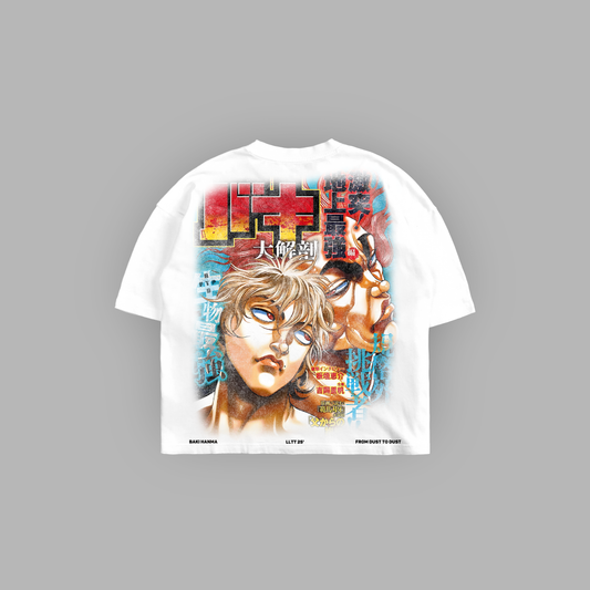 MAXIMUM TOURNAMENT 05' EDITION '1 OF 50' OVERSIZED BOXY TEE IN WHITE