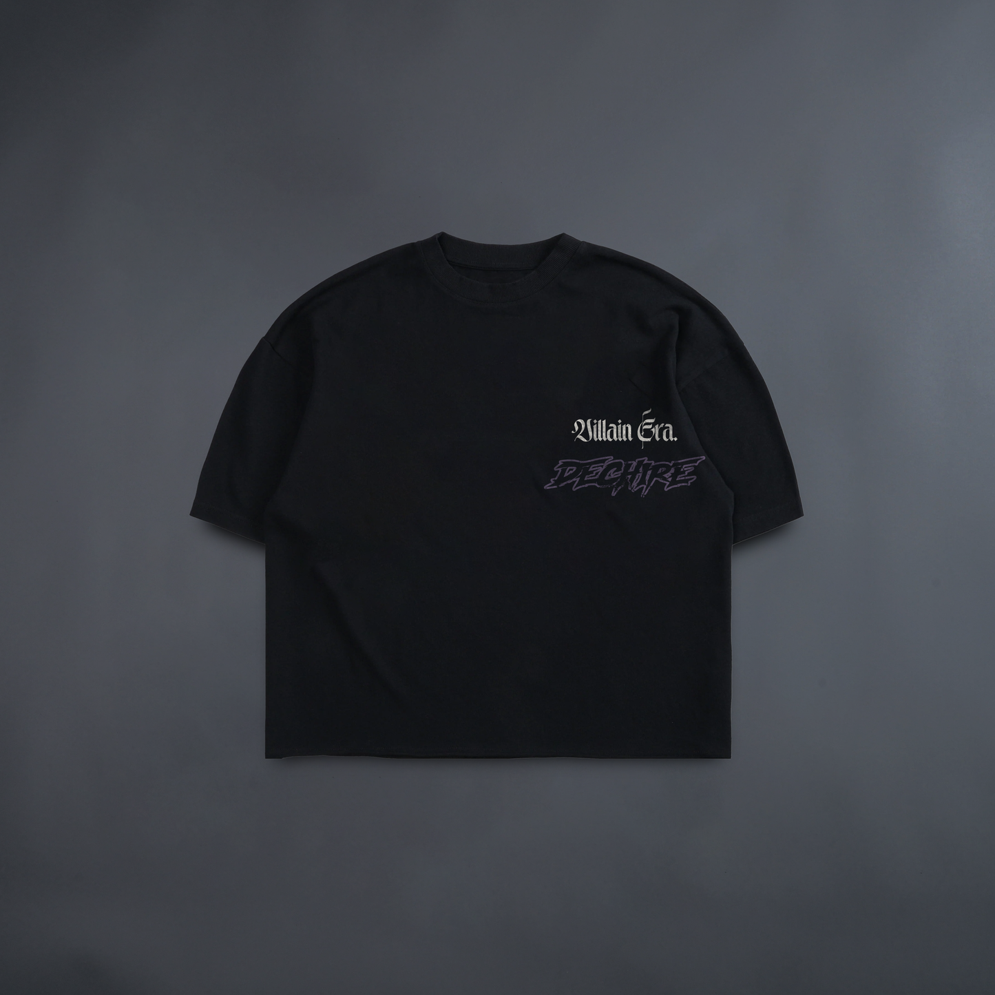 DOOM "LIMITED" ULTRA DROP SHOULDER TEE IN BLACK