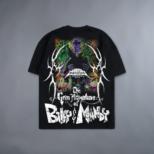 GRIM ADVENTURES 'LIMITED' 240X BOXY OVERSIZED TEE IN BLACK