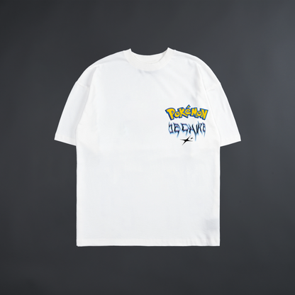BLASTOISE 'LIMITED' OVERSIZED TEE IN WHITE