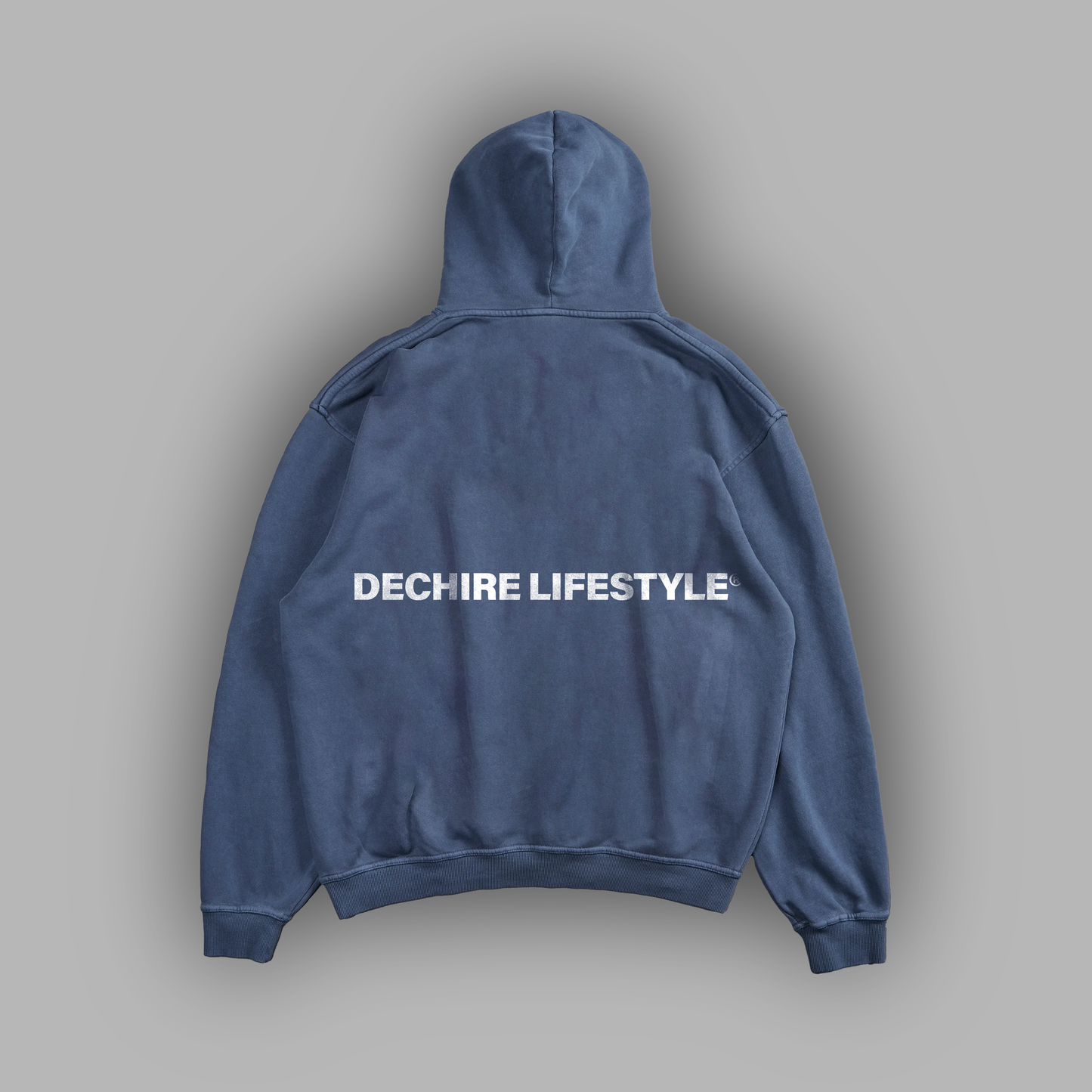 EP. IV A NEW HOPE 'LIMITED' RETRO WASHED OS HOODIE IN SKY BLUE