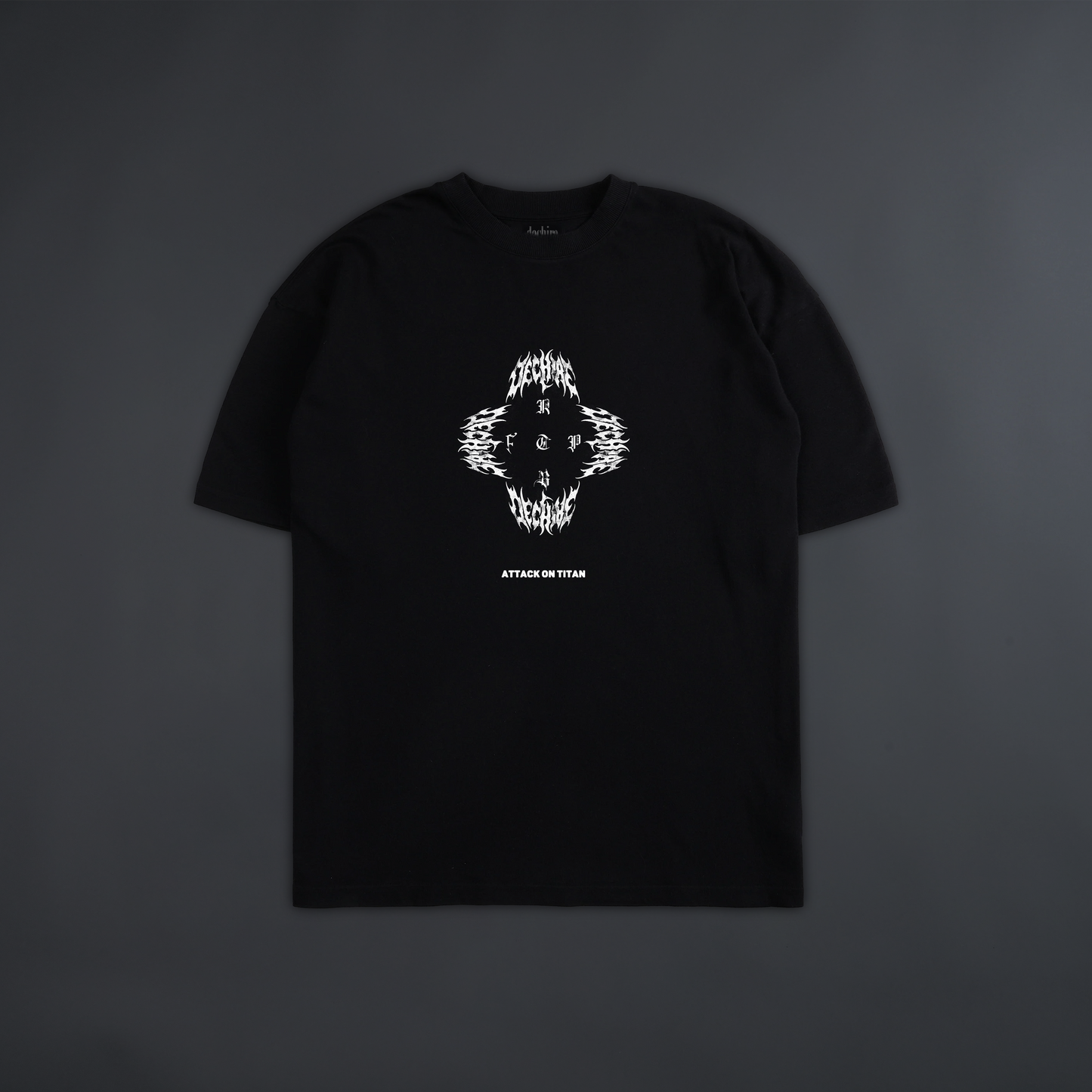 COLOSSAL 2025' EDITION OVERSIZED TEE IN BLACK