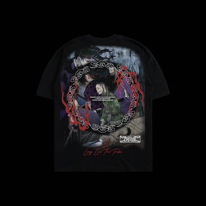 GRAVEYARD OF THE TWIN MOON 'LIMITED' OS TEE IN BLACK