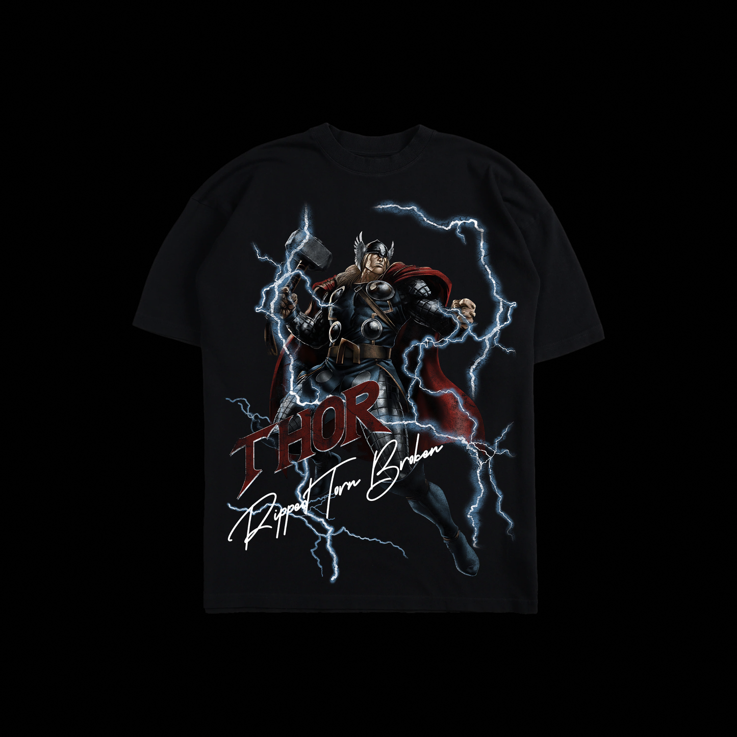 THOR | FOR ASGARD 'LIMITED' OS TEE IN GRAY/BLACK