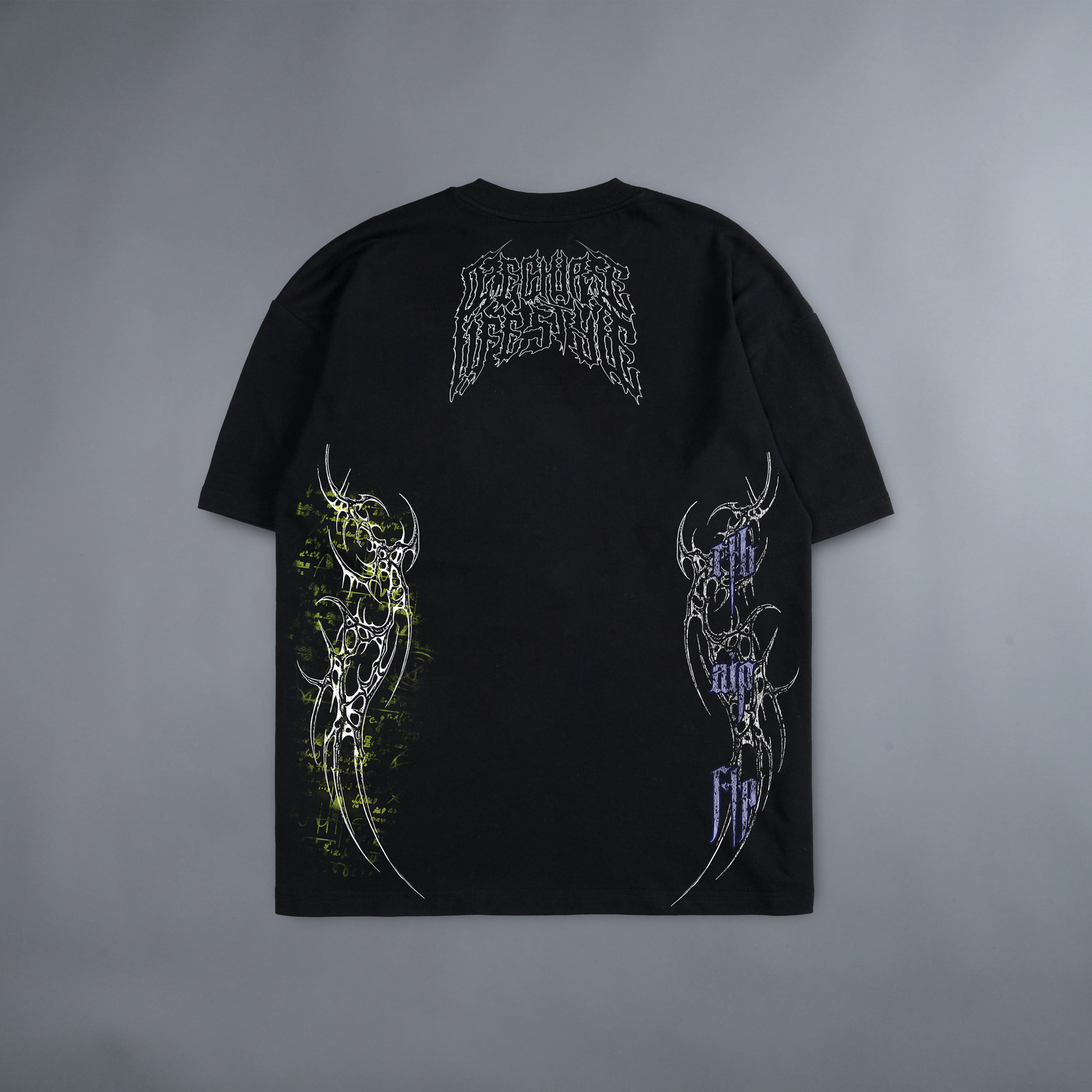 GET OUTTA MY LAB! '1 OF 100' DROP SHOULDER TEE IN BLACK