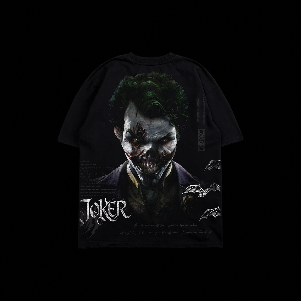 ANOTHER BAD DAY 'SERIES ZERO' OS TEE IN BLACK