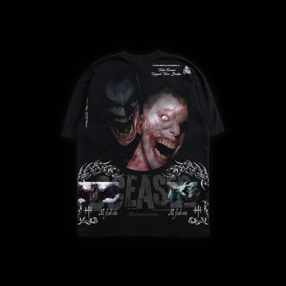 UNDEAD KNIGHT | ALL FLESH ROTS 'SERIES ZERO' OS TEE IN BLACK