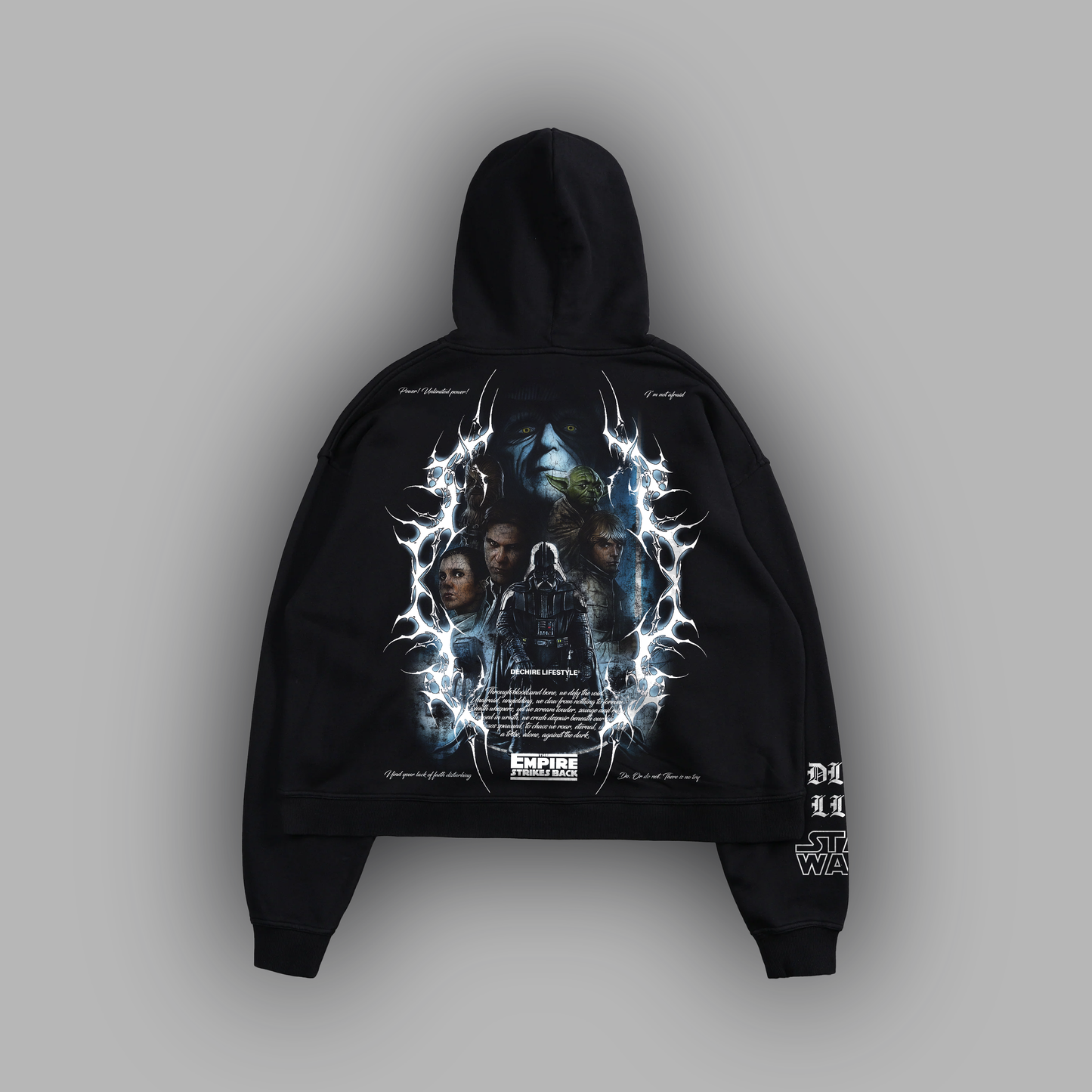 45th ANNIVERSARY EDITION EP. V "1 OF 50" BOX CUT HOODIE IN CHARCOAL