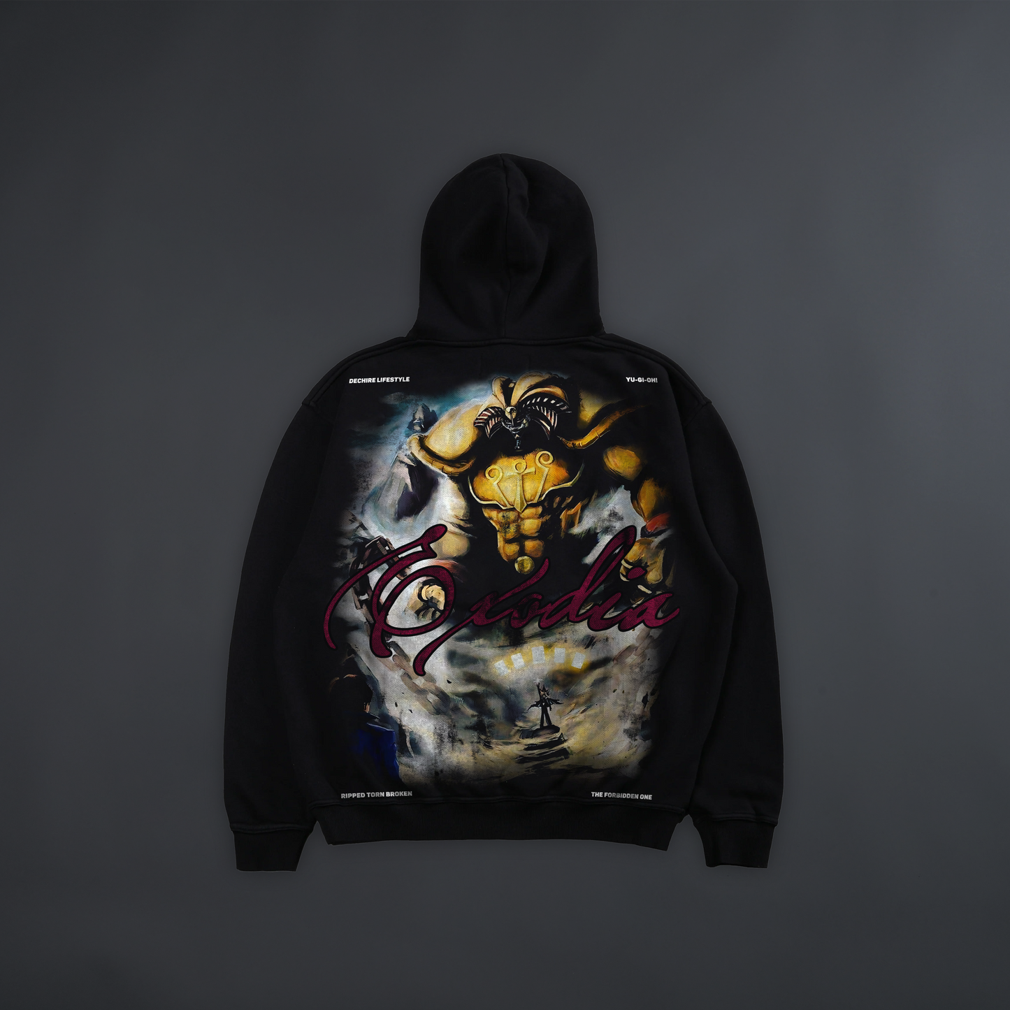 EXODIA: THE FORBIDDEN ONE DROP SHOULDER OS HOODIE