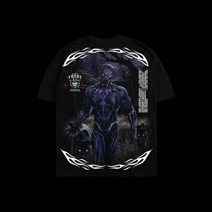 PANTHER'S LEGACY 'LIMITED' OS TEE IN BLACK