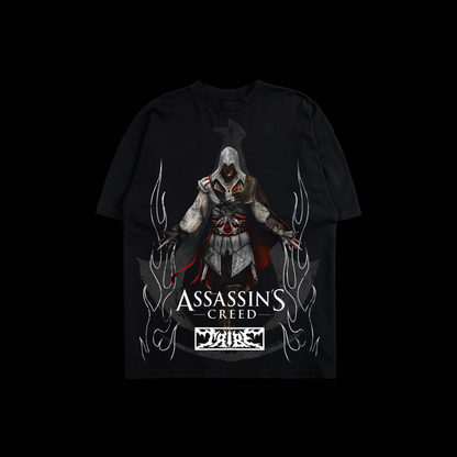 AC | EZIO COLLECTION 'LIMITED' OS TEE IN BLACK