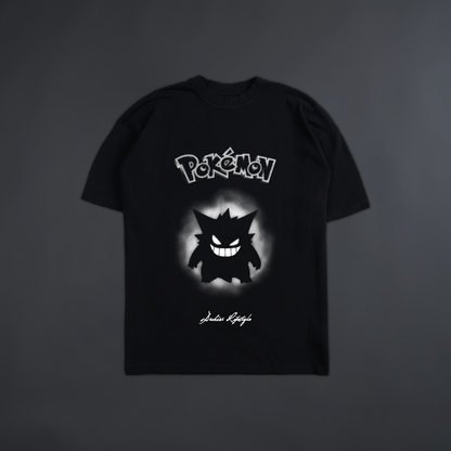 GENGAR & THE GHOSTS 'LIMITED' OVERSIZED TEE IN BLACK