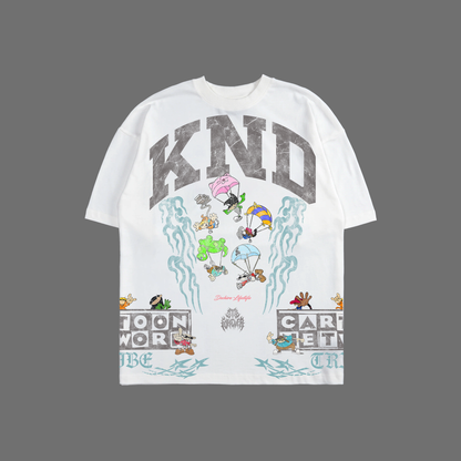 KID'S NEXT DOOR '1 OF 1,000' OS TEE IN WHITE