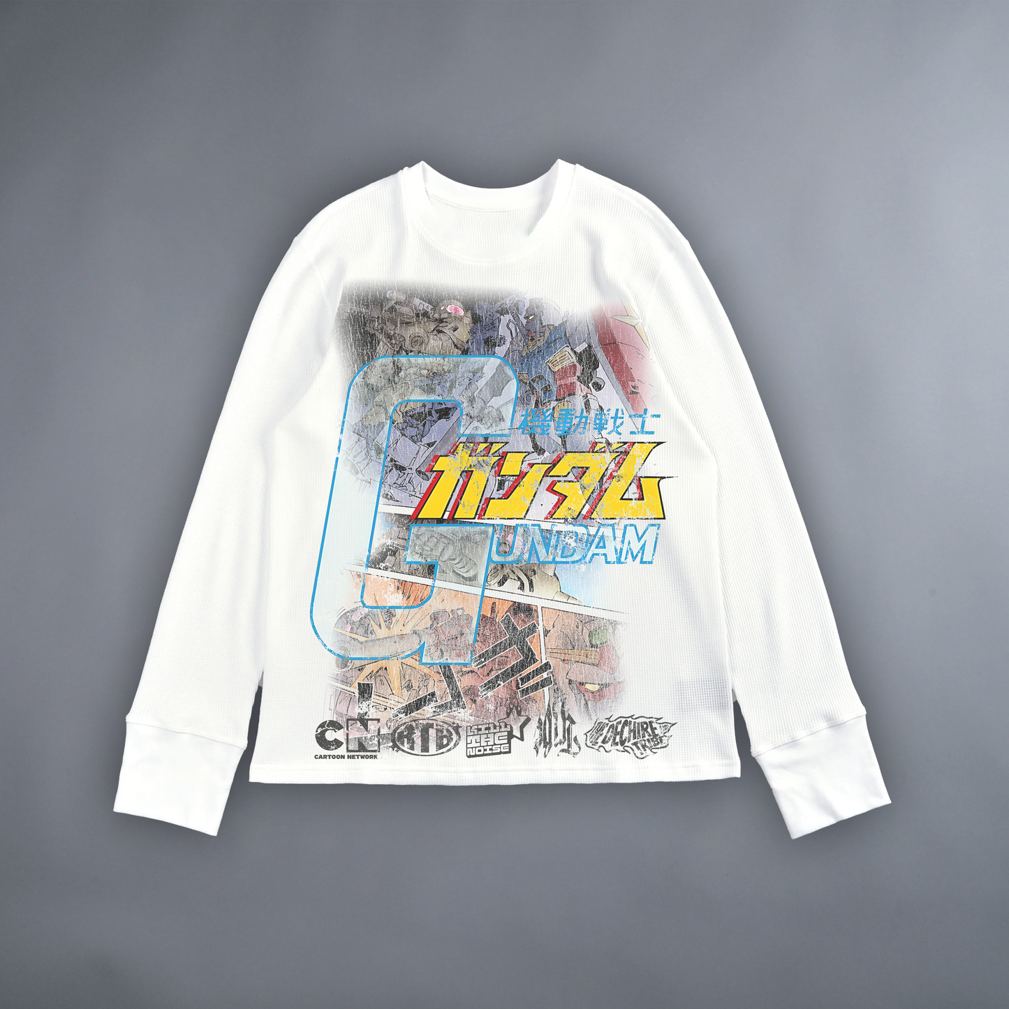RX-78-2: THE ORIGIN 'LIMITED' L/SLEEVE TEE IN PEARL WHITE