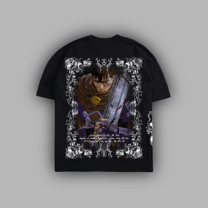 GUTS '1 OF 500' 8oz OVERSIZED TEE IN GREY