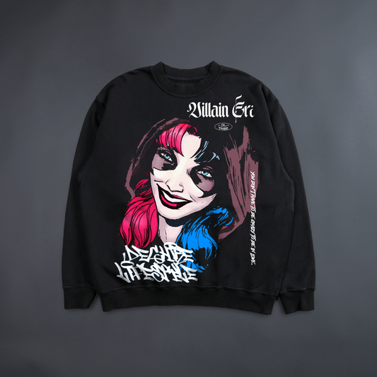 PUDDIN "LIMITED" OVERSIZED SWEATSHIRT IN SHADOW