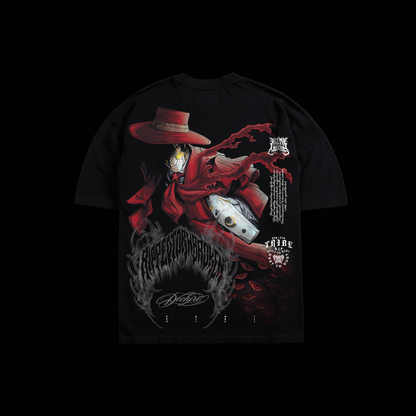 NOCTURNAL EXECUTION 'LIMITED' OS TEE IN BLACK