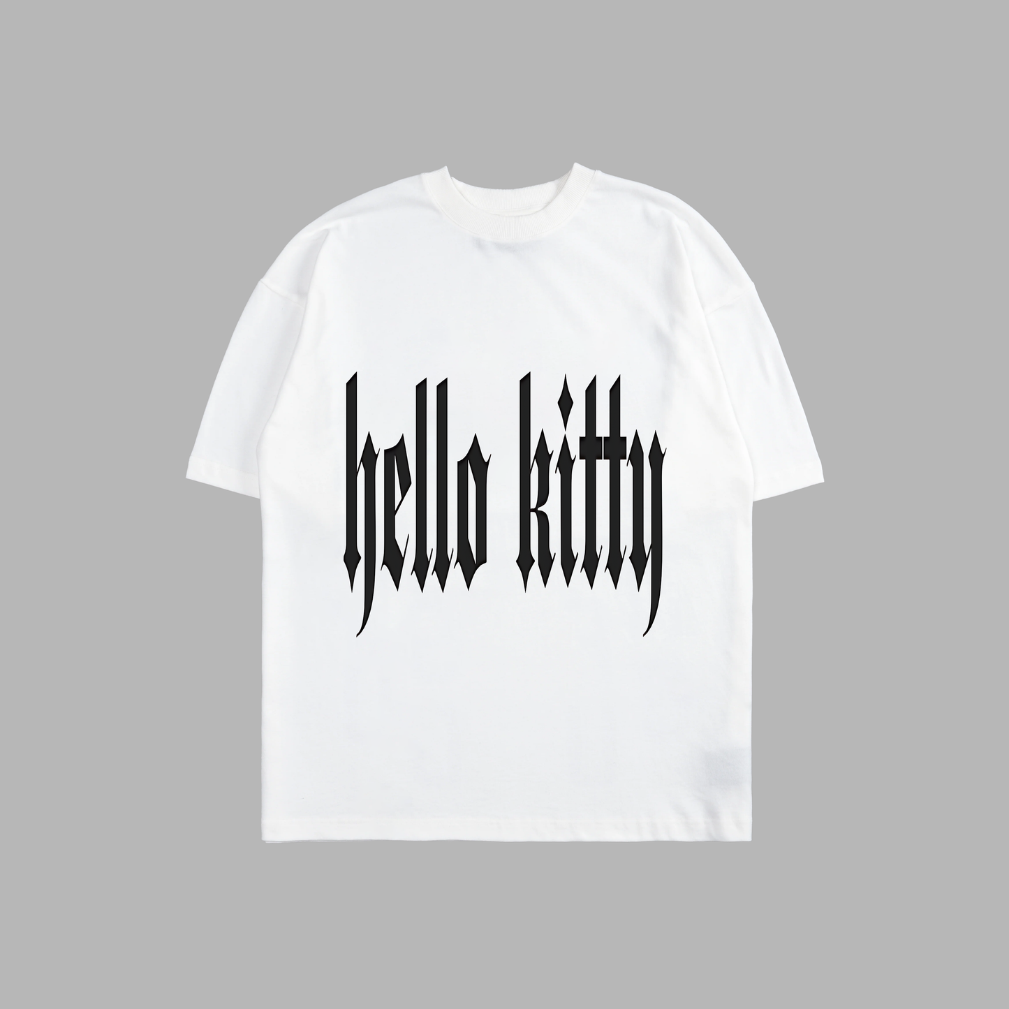 HELLO KITTY '1 OF 50' DROP SHOULDER OS TEE