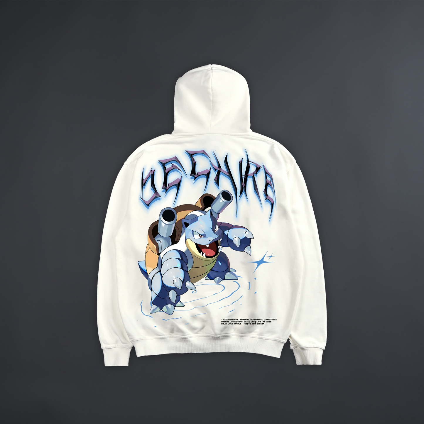 BLASTOISE DROP SHOULDER OS HOODIE