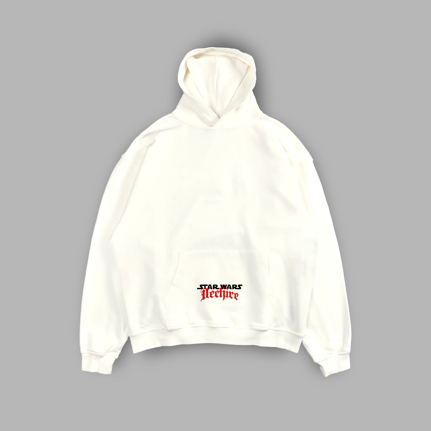BOUND BY FATE 'LIMITED' OVERSIZED HOODIE IN OFF-WHITE