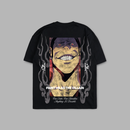 A BROTHERS REVENGE 'LIMITED' 6oz OVERSIZED TEE IN BLACK