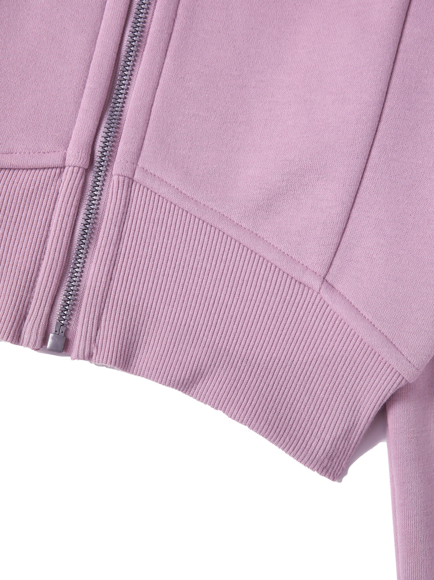 PAINT ME AS THE VILLAIN 'LIMITED' CROP ZIP HOODIE IN RETRO PINK