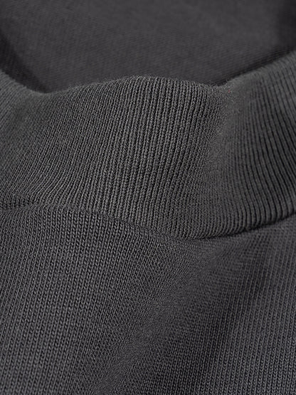 MADARA 'LIMITED' RAW EDGE BOXY MUSCLE TEE IN GRAY